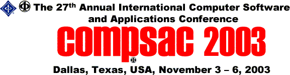 27th IEEE Annual International Computer Software and Applications Conference
